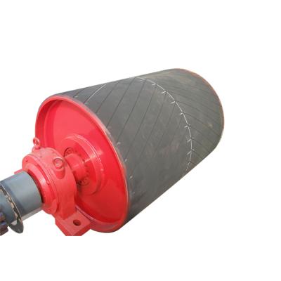 Herringbone Grooved Lagging Pulley